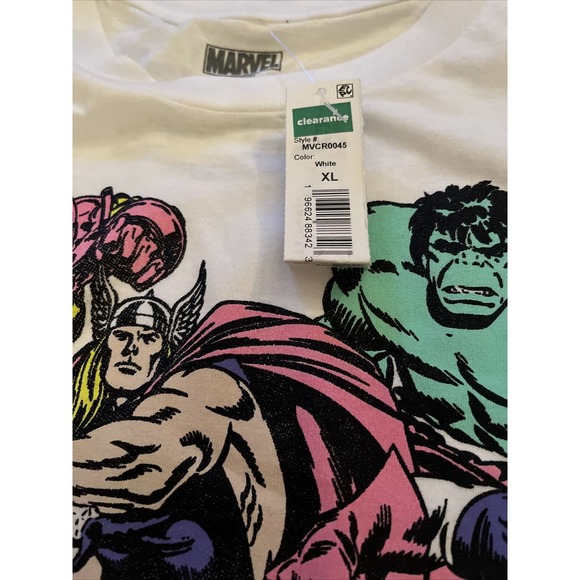 Marvel Comics Pastel Graphic tee Mens XL NWT - Picture 2 of 4